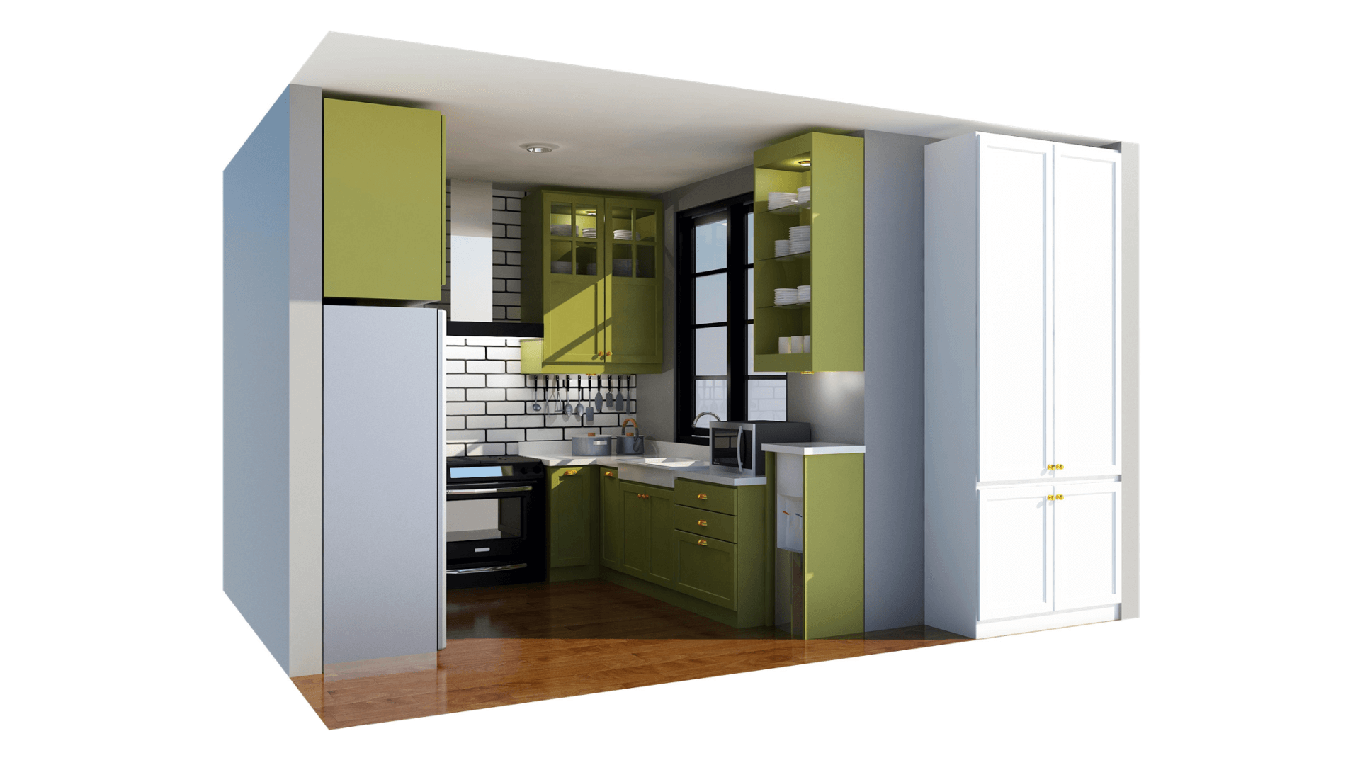 Kitchen Set View 3